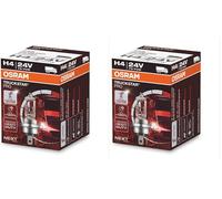 OSRAM H4 Lampadina faro di profondità 75/70W 3200K Abbagliante Alogeno 64196TSP (Confezione da 2)