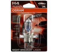 OSRAM H4 NIGHT BREAKER LASER Next Generation 3900 K 1650/1000 Lm Lampadina