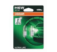 OSRAM H6W 12V Lampadina Fari BAX9s 64132ULT-02B Lampada Auto