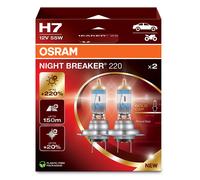 OSRAM H7 NightBreaker 220% 2 Pezzi 12V