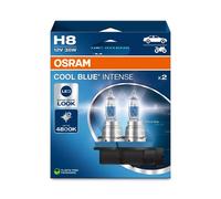 Duopack OSRAM H8 Alogena 12V 35W PGJ19-1 Cool Blu Intense Nextgen. Fino +100%