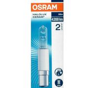OSRAM Halolux Ceram 64499 205W B15D 230V Trasparente Lampada Alogena Lampadina [EEK: G]