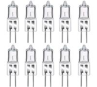 Osram Halostar Starlite 64440 S - Confezione da 10 pezzi, 50 Watt, 12 Volt, GY6.35, luce bianca calda, 910 lumen, lampadina alogena a spina