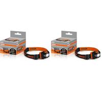 OSRAM HEAD TORCH 87 ESSENTIAL, 87lm, 4 modalità, fascia elastica (Confezione da 2)