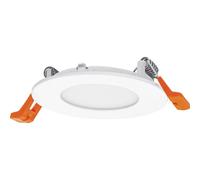 OSRAM Faretto da incasso LED Essential Slim 85mm 4,5W Bianco, set di 3 downlight 240lm bianco freddo 4000K, faretto da soffitto IP20