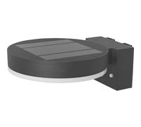 OSRAM HOMELIGHTING ENDURA Style Solar Wall Sensor Single Circle 6W Black