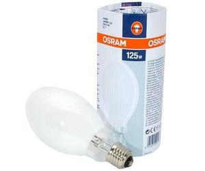 OSRAM HQL 125W MBF-U E27 LAMPADA AI VAPORI MERCURIO TIPO PHILIPS HPL-N 125W