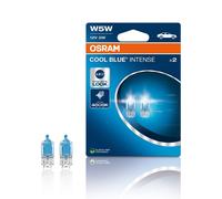 OSRAM kit lampade W5W alogene Cool Blue Intense 12V 5W 4000K, confezione 2 pezzi