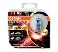 Lampada ad incandescenza alogena OSRAM H4 Night Breaker 200 12V, 60/55W