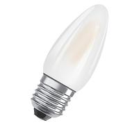 OSRAM Lampada a LED B25 a stella LED per base E27, forma di candela, vetro Matt, 250 lumen, bianco caldo, 2700k, sostituzione di lampadine da 25 W convenzionali, non dimmerabile, 1 pacco