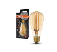 OSRAM LED Vintage 1906 Edison, oro, E27, 5,8 W, 822, dimmerabile. Osram