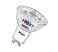 OSRAM Lampada a riflettore LED PAR16 GU10 2700K bianco caldo, angolo di emissione 36°, 360lm, durata 50000h, IP20, illuminazione spot mirata e luminosa istantanea