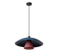 OSRAM Lampada a sospensione DECOR Flying Mushroom E27 Blu/Rosa 500mm, lampada a sospensione, Metallo, con colori a contrasto
