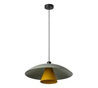 OSRAM Lampada a sospensione DECOR Flying Mushroom E27 Verde/Giallo 500mm, lampada a sospensione, Metallo, con colori vivaci