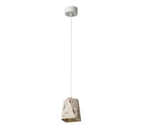 OSRAM Lampada a sospensione DECOR Gleam Box E27 Bianca, Terrazzo, Metallo, aspe