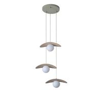 OSRAM Lampada a sospensione DECOR Pearl 3x G9 Beige, lampada a sospensione in f
