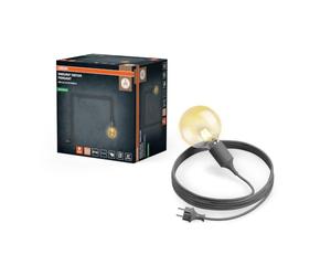OSRAM Lampada a sospensione per esterni Grigio, 4,5 cm Ø, lunghezza cavo 5 m, E27
