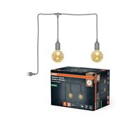 OSRAM Lampada a sospensione per esterni Grigio, 4,5 cm Ø, lunghezza cavo 6 m, E27