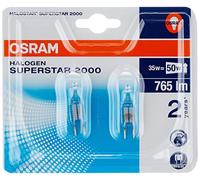Osram Lampada Alogena, GY6.35, 35 watts, Trasparente, 2 Unità