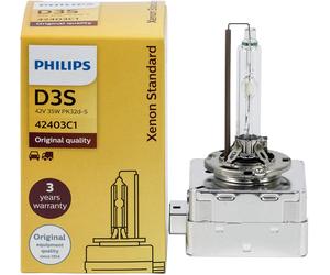 OSRAM lampada D3S xenon 42V 35W 4300K per fari auto e luci di servizio