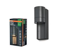 OSRAM Lampada da esterno ENDURA CLASSIC ISIDOR W, lampada da parete, attacco GU10, grigio scuro, alluminio, installazione semplice e veloce, diffusore opaco, classe di protezione IP65, uso esterno