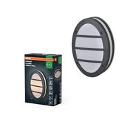 OSRAM Lampada da esterno ENDURA CLASSIC ORBICK W, lampada da parete, attacco E27, grigio scuro, alluminio, installazione semplice e veloce, diffusore opaco i protezione IP65, uso esterno