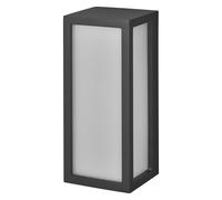 OSRAM Lampada da esterno ENDURA CLASSIC RADO W, lampada da parete, attacco E27, grigio scuro, alluminio, installazione semplice e veloce, diffusore opaco, classe di protezione IP65, uso esterno