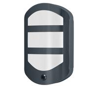 OSRAM Lampada da parete con sensore ENDURA STYLE PLATE, per esterni, grigio scu