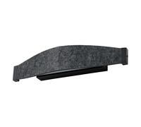 OSRAM Lampada da parete Decor Flat Felt LED 13W 3000K con 450lm Grigia, Lampada