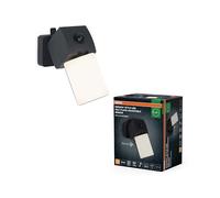 Osram ENDURA STYLE USB Volt Proiettore a Batterie, 2,5 W, 275 lm, 3000 K, Sensore PIR, IP54, Testa Regolabile, Grigio Scuro
