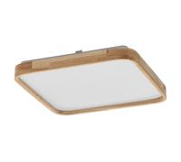 Plafoniera LED OSRAM OR LICIA, 29 x 29 cm, legno, ClickDim Osram