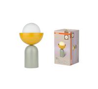 OSRAM Lampada da tavolo DECOR Bowl E14 Verde/Giallo 200mm, lampada da tavolo, Metallo, Vetro, con colori vivaci