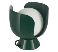 OSRAM Lampada da tavolo Decor Corolle E14, metallo e vetro, cavo tessile, lampa