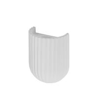 OSRAM Lampada da tavolo Decor Plaster Routes GU10 120mm Bianca, Gesso, Metallo,