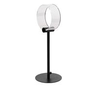 OSRAM Lampada da tavolo LED Decor Circle, Acrilico Nero, 160mm, 8. 3W, 480lm, C