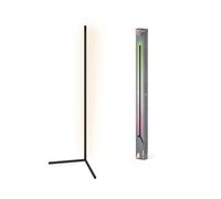 OSRAM Lampada da terra ad angolo SMART+ WiFi FLOOR CORNER LED, 12W, 200lm, RGB+TW 3000-6500K, WiFi, Alexa, Nero