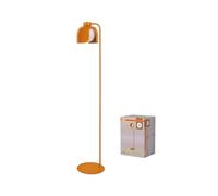 OSRAM Lampada da terra DECOR Corolle, Metallo arancione e vetro, Versione E27, 270mm, Cavo in tessuto, Stile retrò