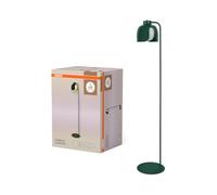 OSRAM Lampada da terra DECOR Corolle E27 Verde Metallo Vetro