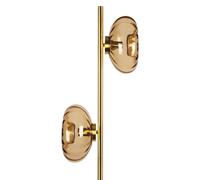 OSRAM Lampada da terra Decor Gold Glass, vetro ambrato in metallo dorato, versi
