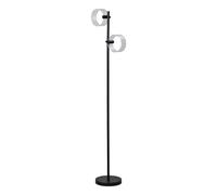 OSRAM Lampada da terra LED Decor Circle, Acrilico Nero, 17W, 930lm, CCT 3000-65