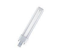 Osram - Lampada fluorescente compatta Dulux S G23, luce bianca calda (827) 7W