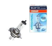 OSRAM lampada H4 alogena 12V 60/55W 1650/1000 lm per fari e luci auto