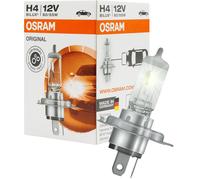 OSRAM lampada H4 alogena Classic 12V 60/55W 1650/1000 lm per fari e luci auto