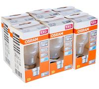 OSRAM Lampada LED, Attacco: B22d, Cool White, 4000 K, 4 W, sostituzione per 40 W Incandescent bulb, opaco, LED Retrofit CLASSIC A,Confezione da 6