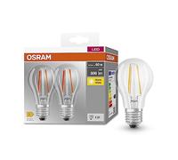 OSR 854064098 - Lampada a LED Base E27, 6,5 W, 806 lm, 2700 K, confezione da 2 p