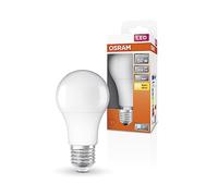OSRAM Lampada LED Classic a stella LED per socket E27, forma di pera, ottica Matt, 806 lumen, bianco caldo, 2700k, sostituzione per lampadine da 60w convenzionali, non dimmerabile, pacchetto 1er