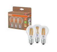 OSRAM Lampada LED Classic A100 Filament 7,2W 827, bianco caldo 2700K, E27, trasparente, 1521 lm, 50.000h, 210 lm/W