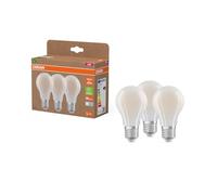 OSRAM Lampada LED Classic A100 Filament 7,2W 840, 4000K bianco freddo, E27, opaca, 1521 lm, 50.000 ore, a risparmio energetico