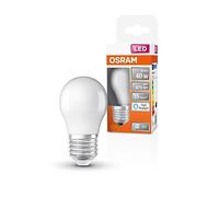 OSRAM Lampada LED Classic P40 Star Classic P40 per presa E27, forma a goccia, look Matt, 470 lumen, bianco diurno, 6500k, sostituzione per lampadine a 40w convenzionali, non dimmerabile, 1 pacco
