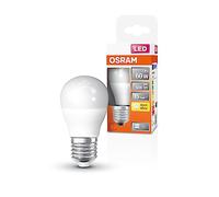 OSRAM Lampada LED Classic P60 Star Classic P60 per socket E27, forma a goccia, look Matt, lumen 806, bianco caldo, 2700k, sostituzione per lampadine da 60 W convenzionali, non dimmerabile, 1 pacco